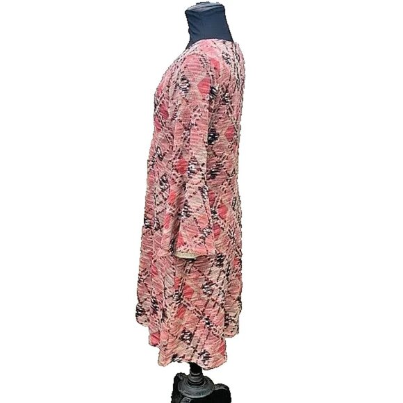 Anthropologie Maeve Erina Knot Swing Dress – Size L - Picture 3 of 8